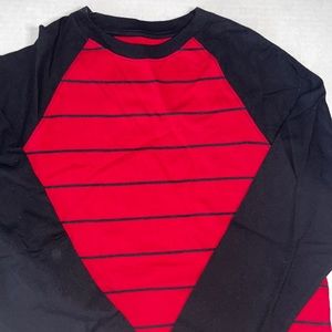 Faded Glory Long Sleeve Red T Shirt Boys Size XXL 18